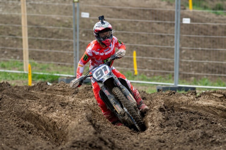 Jeremy Seewer erlebte in Frauenfeld ein durchwachsenes MXGP-Wochenende