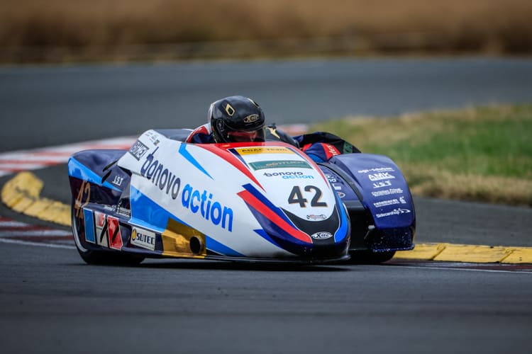 Bis zu dem Ölspurdesaster fuhren Lennard Göttlich und Lucas Krieg ein Superrennen