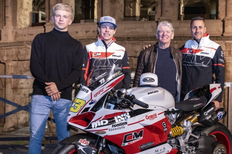 Links Simon Jespersen und Max Kofler