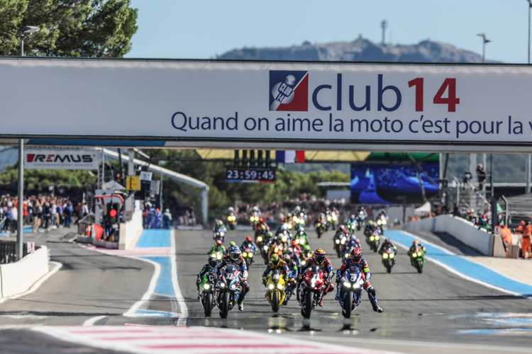 Der Start zur 100. Ausgabe des Bol d'Or