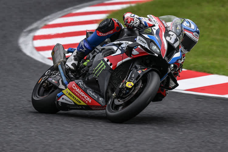 Markus Reiterberger auf der Werks-BMW