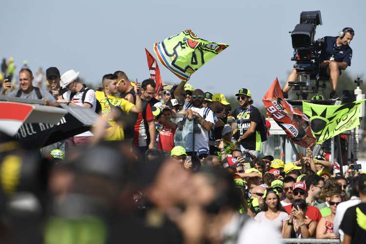 Misano war zu Rossi-Zeiten ein Publikumsmagnet