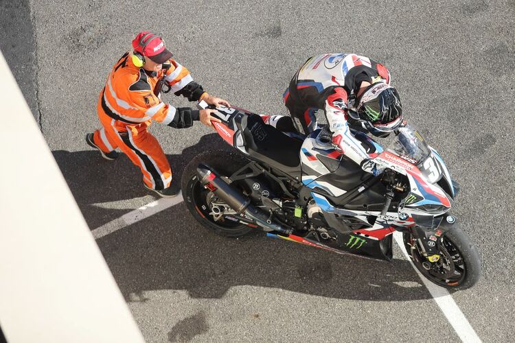 Der Moment, als für BMW beim Bol d'Or nichts mehr zu holen war