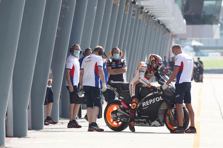 Repsol-Honda-Testfahrer Stefan Bradl beim Vorsaison-Test in Sepang 2022