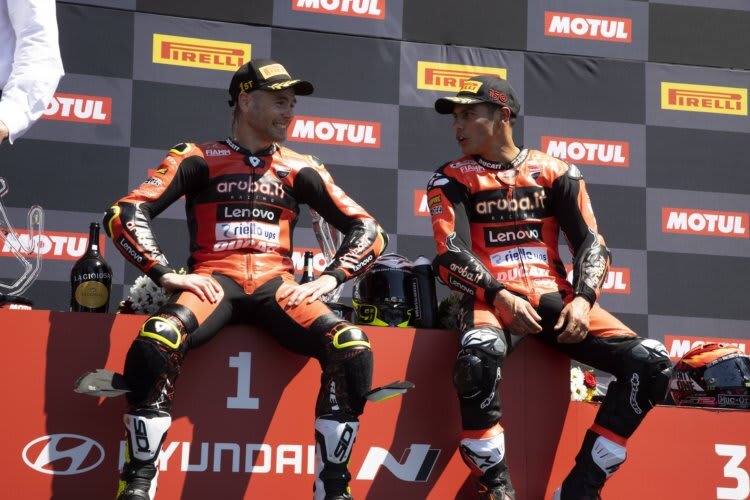 Michael Rinaldi und Álvaro Bautista