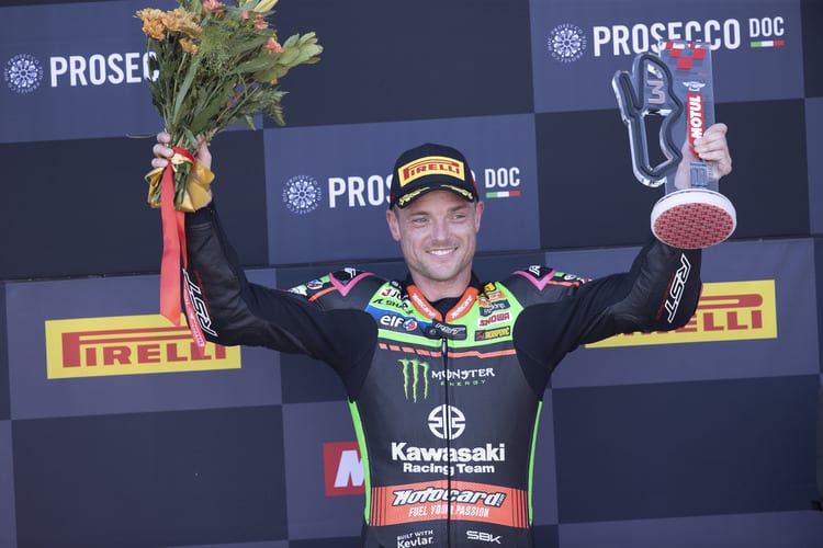 Alex Lowes fuhr in Donington einmal auf das Podium