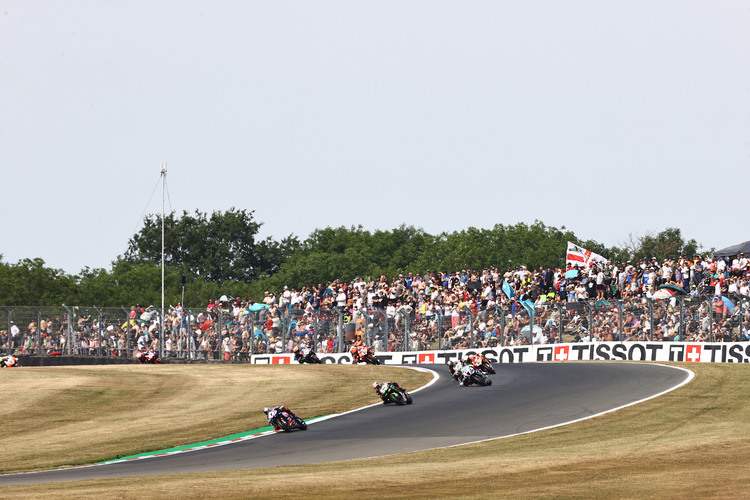 WSBK in Donington Park: Gut besucht, starke Rennen