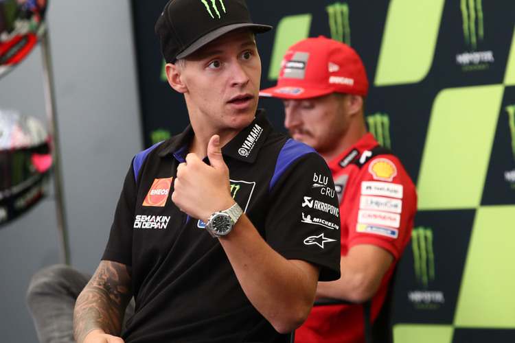 Fabio Quartararo in Silverstone