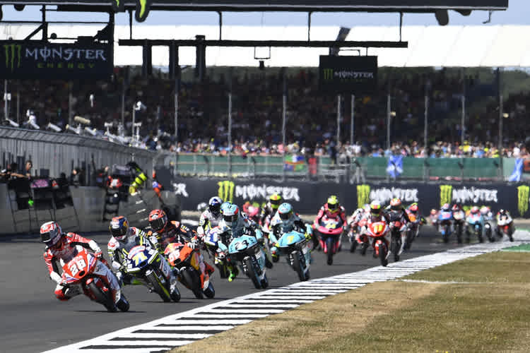 Izan Guevara (28) führte in der Anfangsphase, Garcia (11) lag weit zurück