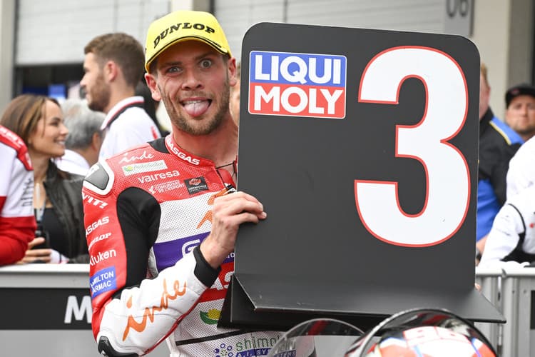 Jake Dixon landete 2022 schon viermal auf dem Moto2-Podium