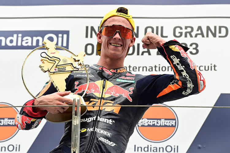 Indien-GP-Sieger Pedro Acosta: In der WM jetzt 39 Punkte voran