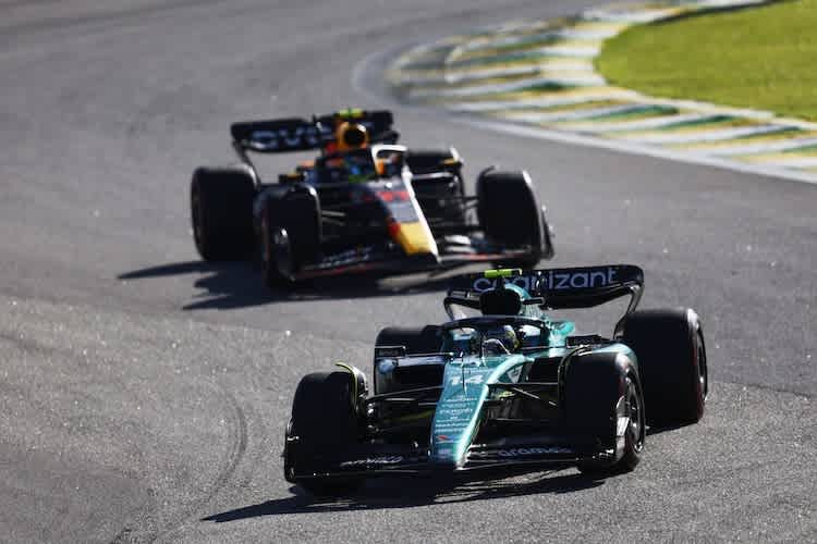 Fernando Alonso und Sergio Pérez