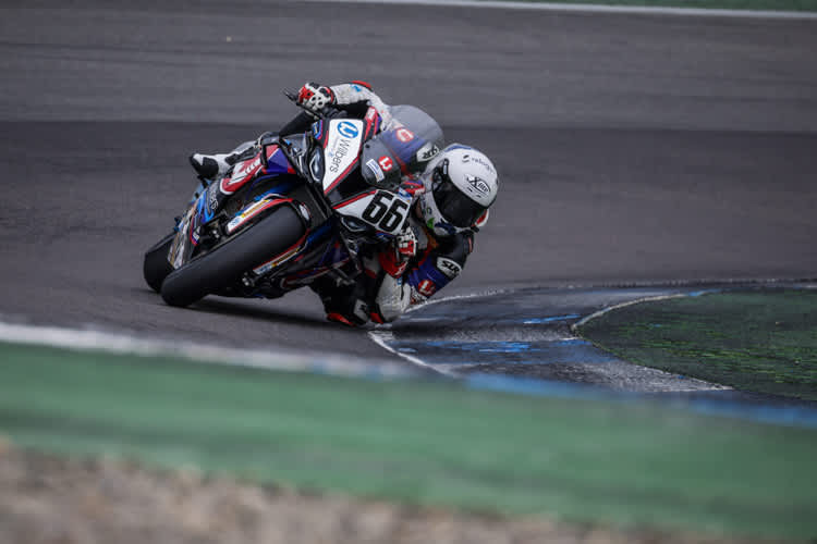 Als IDM Superbike-Vize in Hockenheim