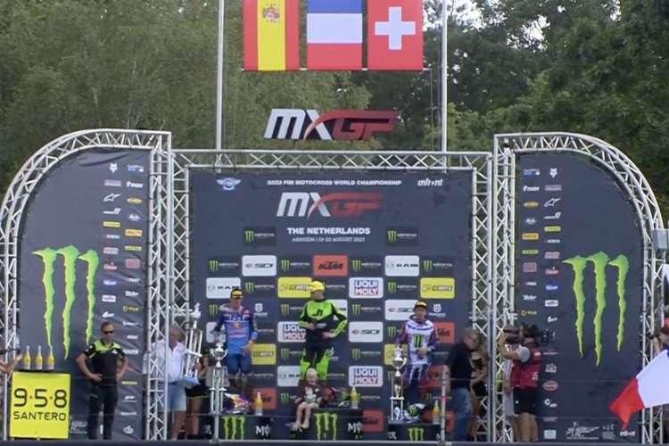 Romain Febvre gewann in Arnheim vor Jorge Prado und Jeremy Seewer