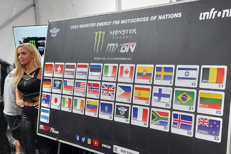 Die Startplätze für das MXoN wurden ausgelost