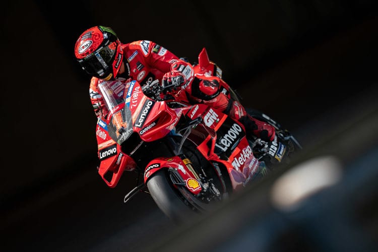 Nach zwei mühsamen Wochenende sieht Pecco Bagnaia das Licht am Ende des Tunnels