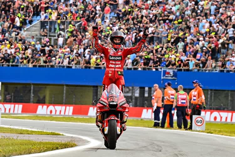 Pecco Bagnaia ist der große Sieger in Assen