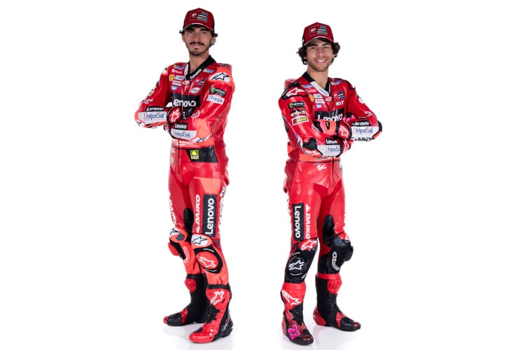 2023 erstmals Teamkollegen: Pecco Bagnaia und Enea Bastianini