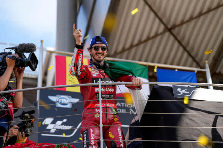 Gibt weiter Pecco Bagnaia den Ton an?