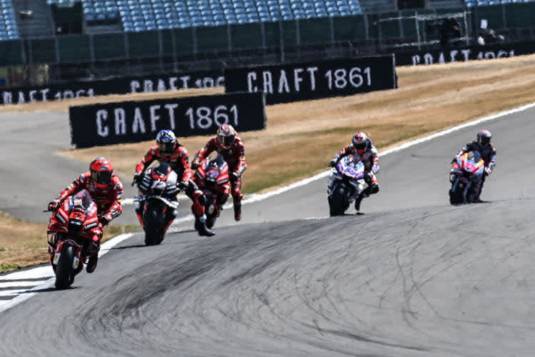 Pecco Bagnaia auf dem Weg zum zweiten MotoGP-Sieg in Folge