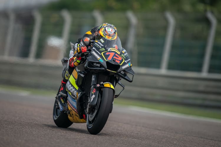 Die erste MotoGP-Bestzeit auf dem BIC stammt von Marco Bezzecchi