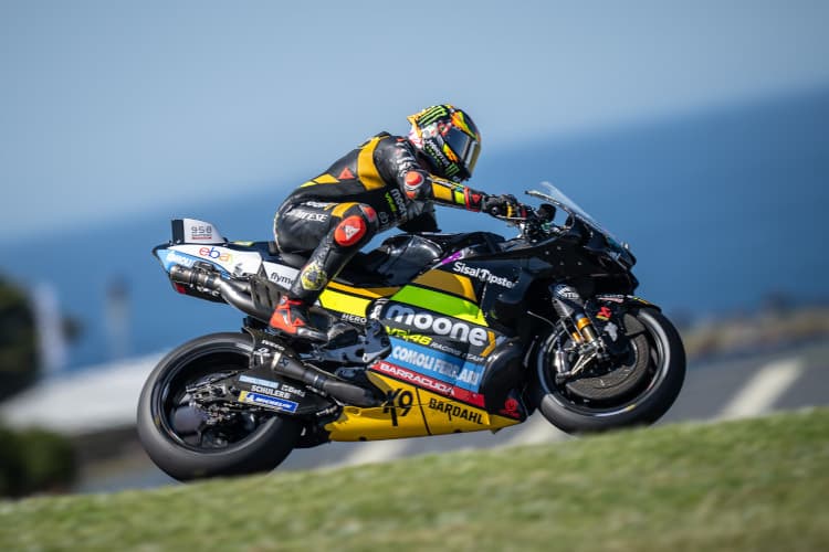 Marco Bezzecchi am Freitag auf Phillip Island