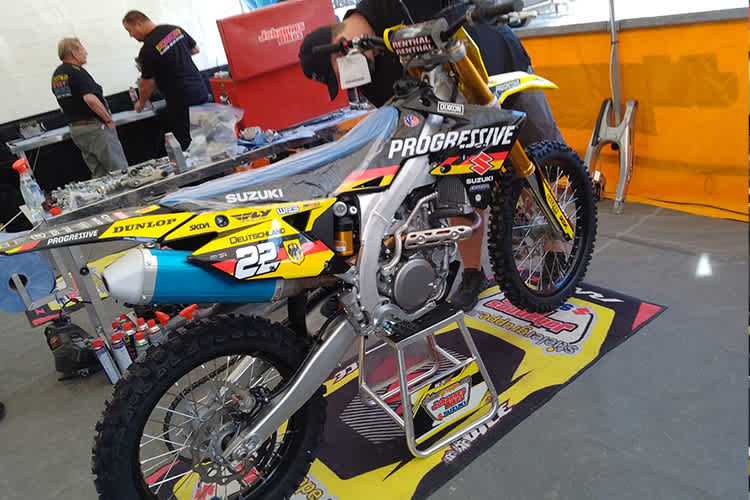 Die Suzuki von Ken Roczen