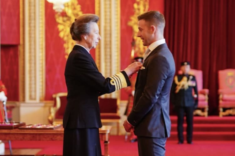 Prinzessin Anne und Jonathan Rea