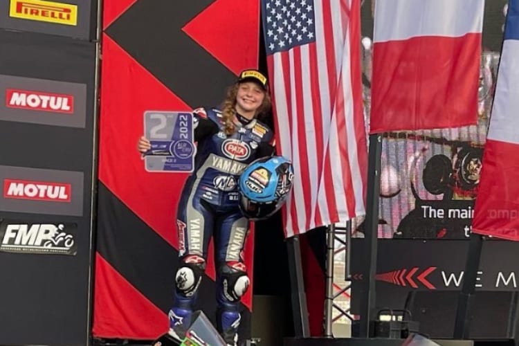 Kayle Yaakov beeindruckte in Portimao im Yamaha R3 Superfinale