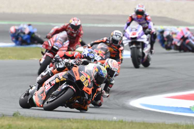 Brad Binder ließ viele Gegner hinter sich