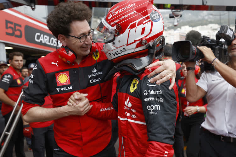 Charles Leclerc sagt über Mattia Binotto: «Ich kann ihm nur danken»