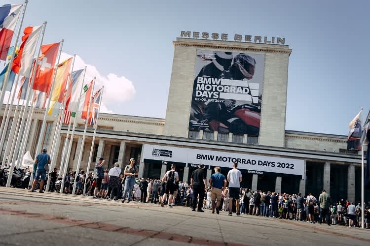 Auch 2023 in Berlin: Die BMW Motorrad Days