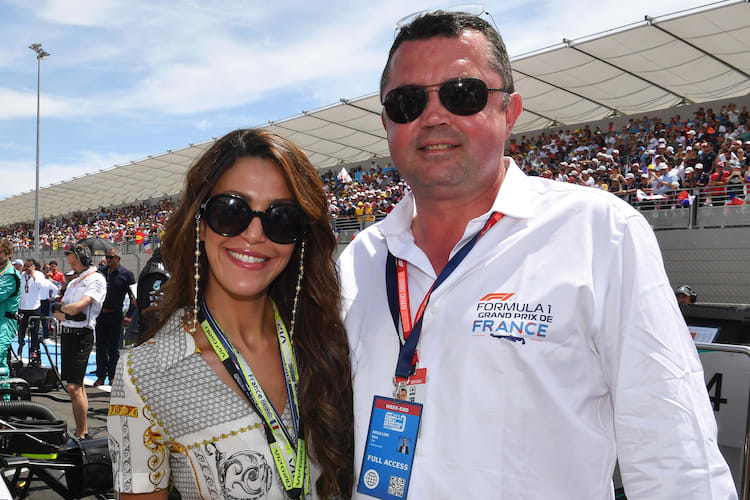 Éric Boullier mit Gattin