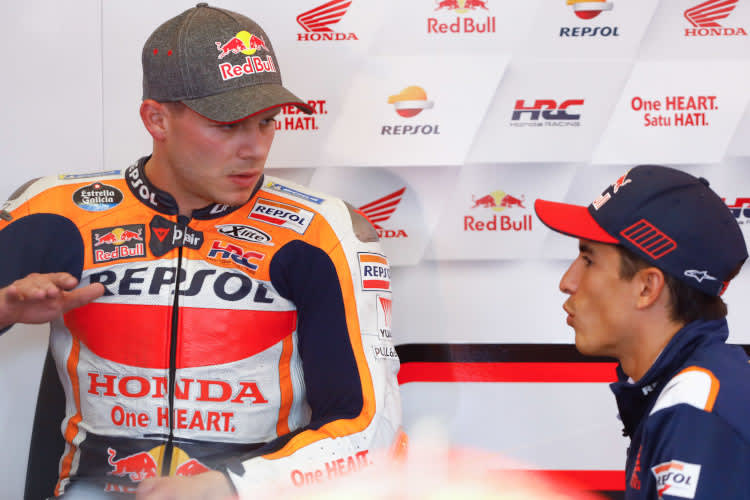 Stefan Bradl und Marc Márquez