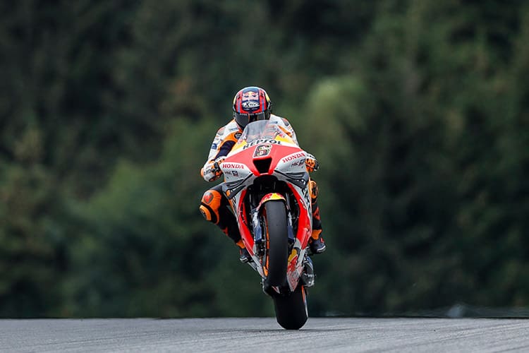 Red Bull Ring: Stefan Bradl kämpft mit den Tücken der Honda RC213V