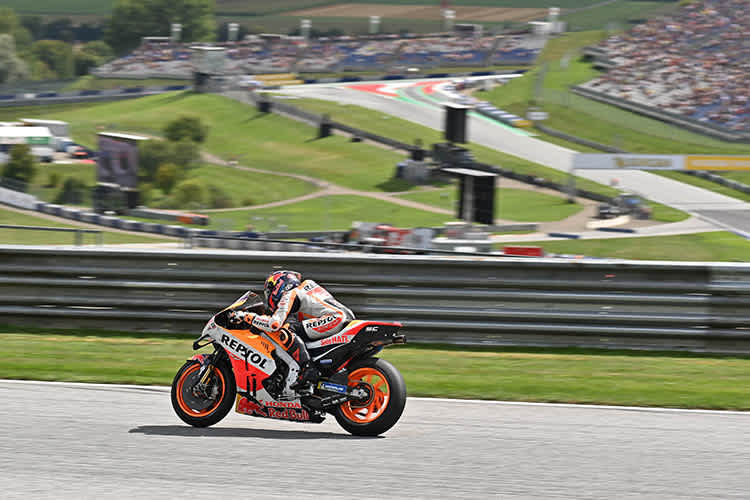 Stefan Bradl auf dem Red Bull Ring