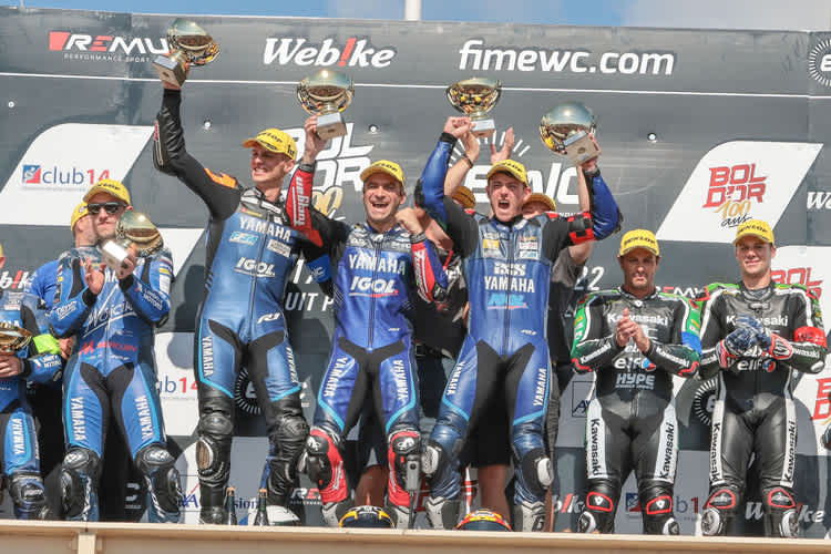 Florian Alt, Erwan Nigon und Steven Odendaal