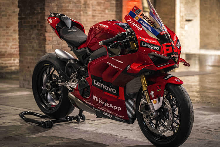 Die Ducati Panigale V4 Bagnaia Replica