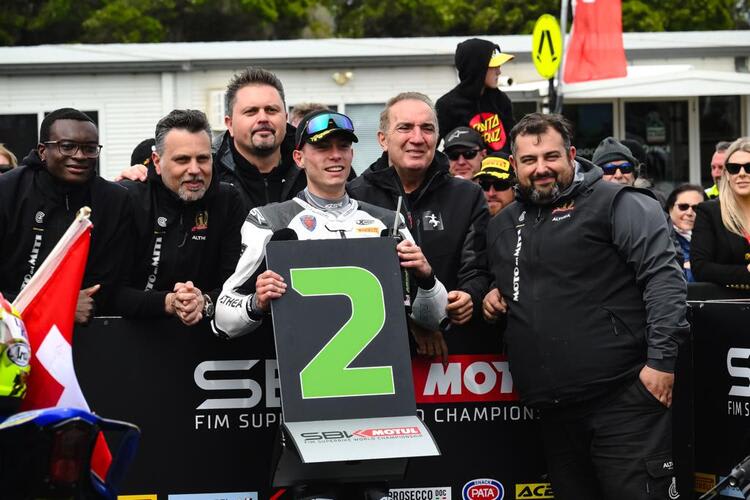 Federico Caricasulo verpasste den Sieg auf Phillip Island