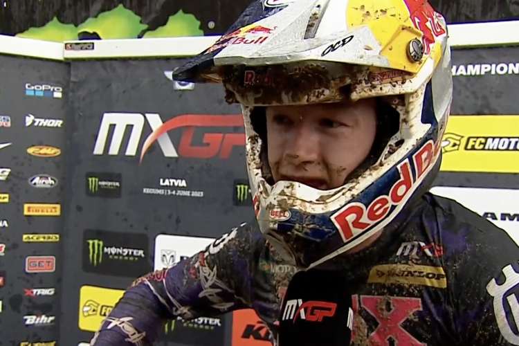 Kay de Wolf holte in Kegums den ersten Grand-Prix-Sieg seiner Karriere