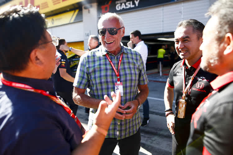 Didi Mateschitz stand ungern im Mittelpunkt