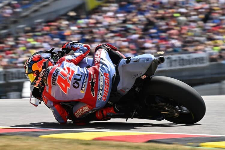 Fabio Di Giannantonio auf dem Sachsenring