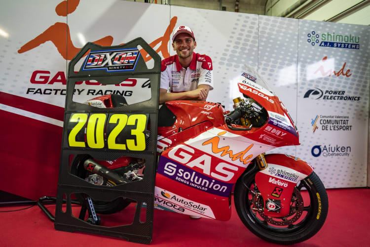 Auch 2023 in GASGAS-Farben: Jake Dixon