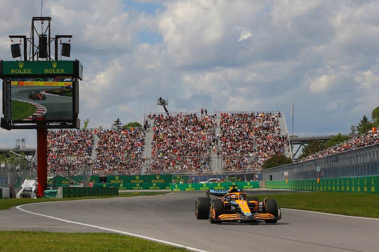 Volle Hütte in Montreal, schon am Freitag