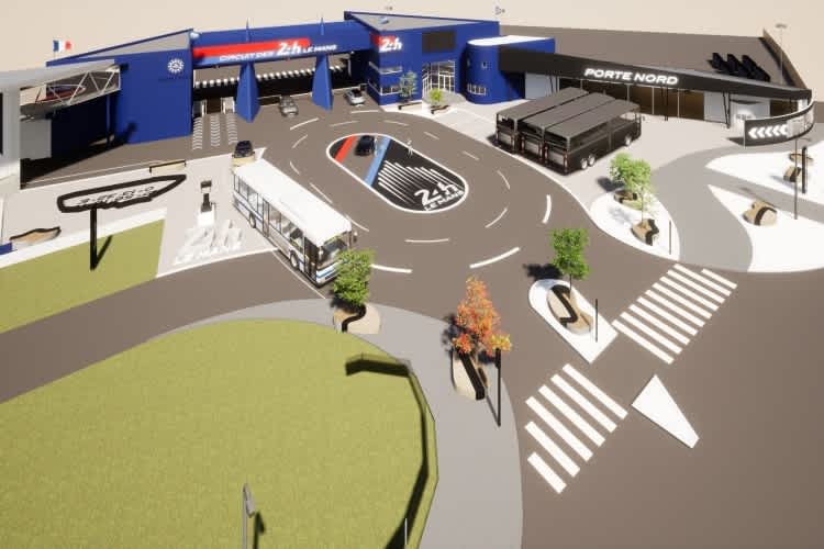 So soll der Haupteingang nach der Renovierung einmal aussehen