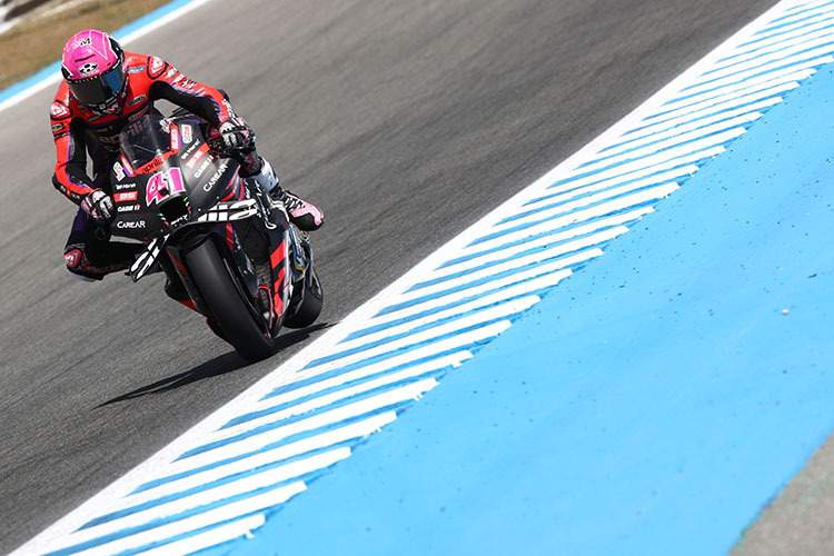 Stürmte im Finish zur Freitagsbestzeit: Aleix Espargaró