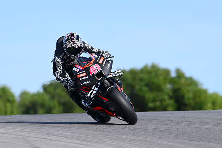 Aleix Espargaró auf der Aprilia RS-GP 23