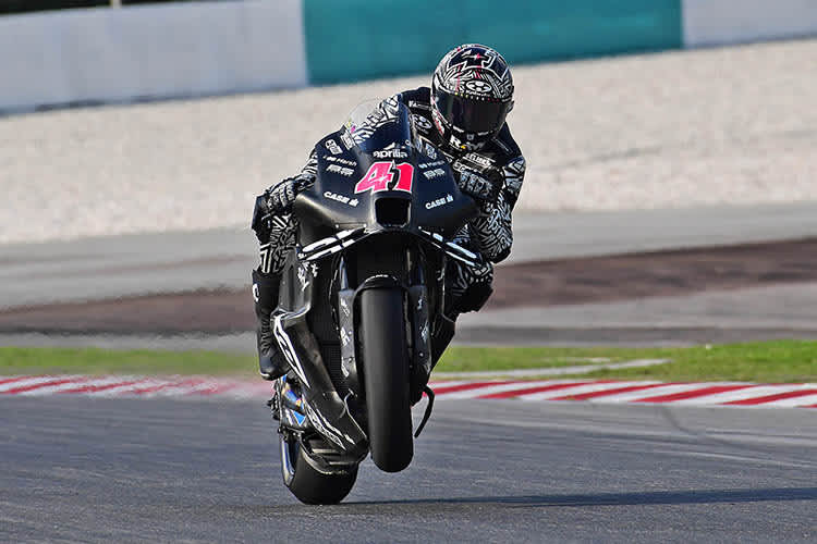 Sepang-Test 2023: Aleix Espargaró hielt in den Top-6 mit und verlor 0,4 sec