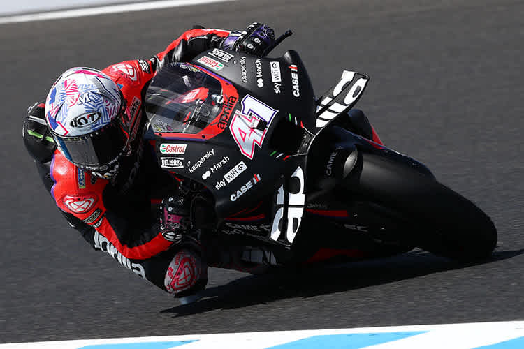 Aleix Espargaró: Immerhin Platz 7 am Freitag in Australien