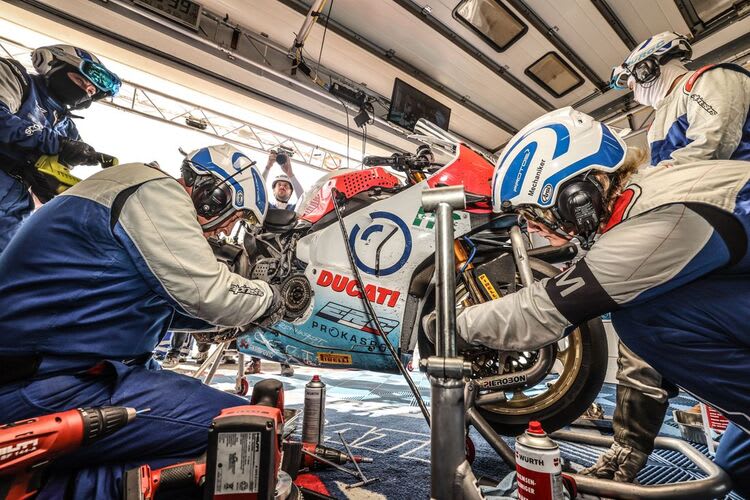 Ducati musste kurz vor dem Ende einen harten Dämpfer hinnehmen